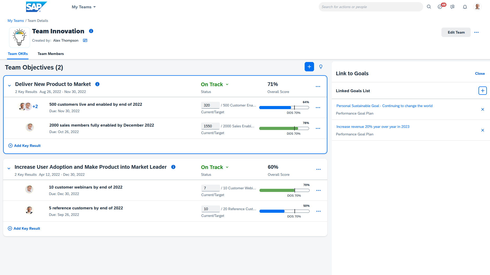 SAP SuccessFactors HXM Suite screenshot & Video