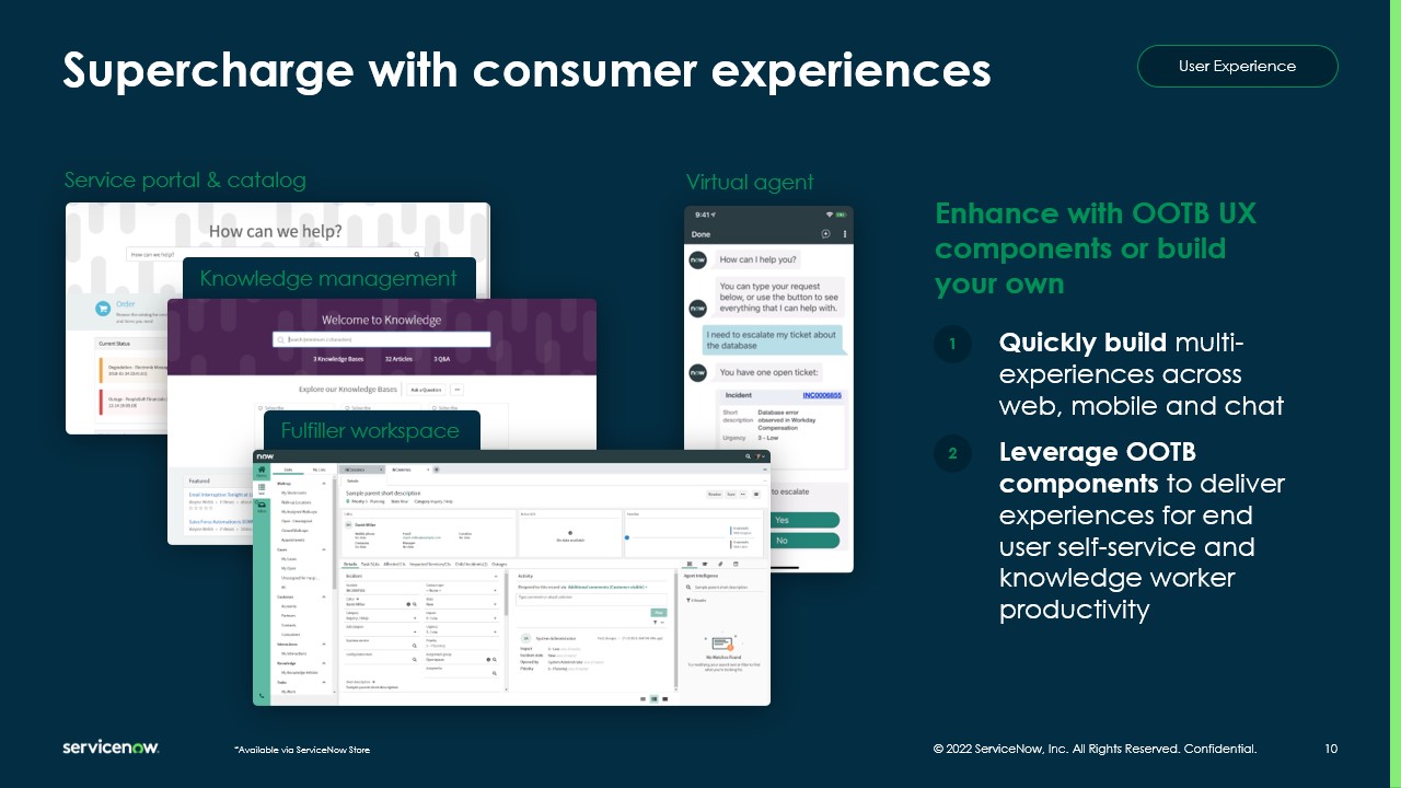 ServiceNow App Engine screenshot & Video