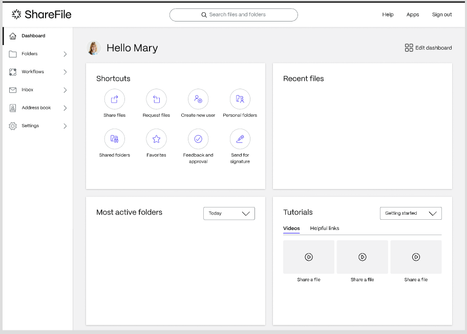 ShareFile screenshot & Video