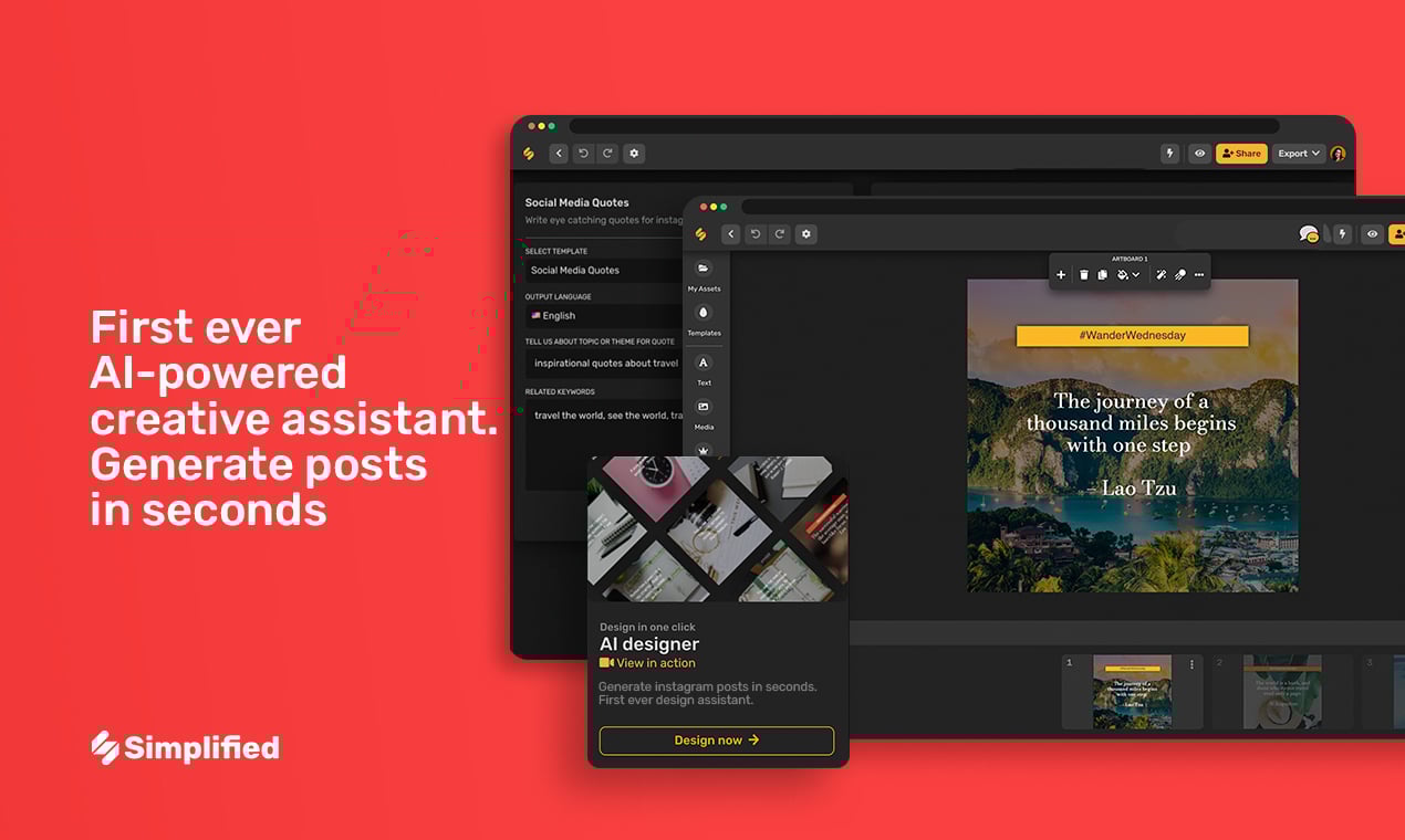 Simplified screenshot & Video