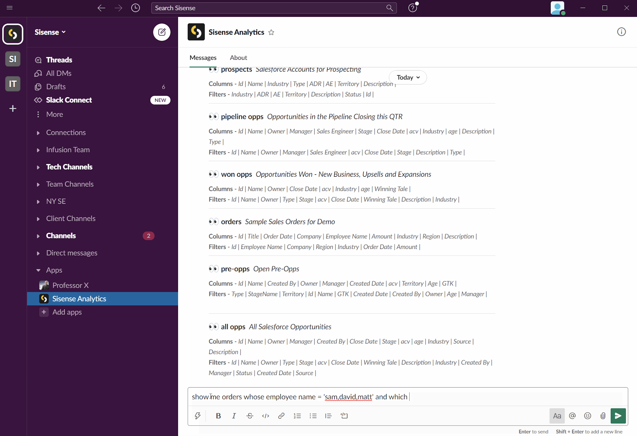 Sisense screenshot & Video