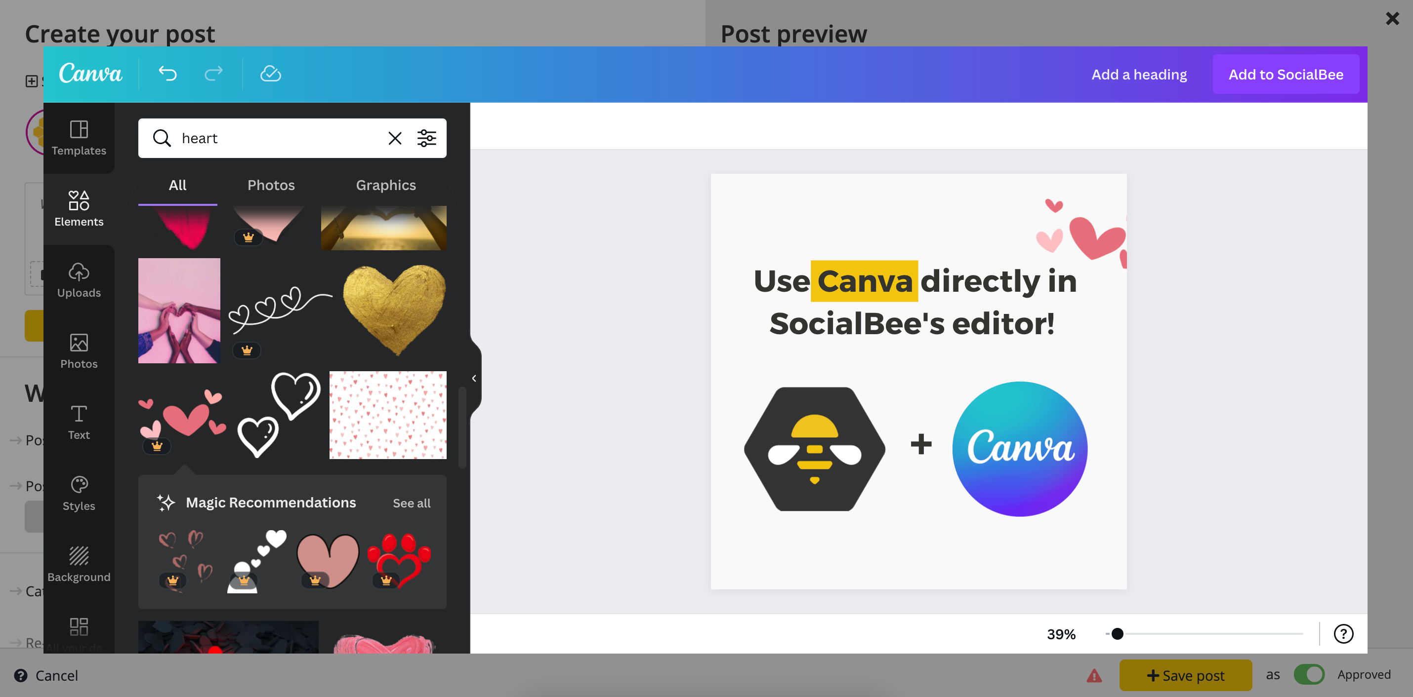 SocialBee screenshot & Video
