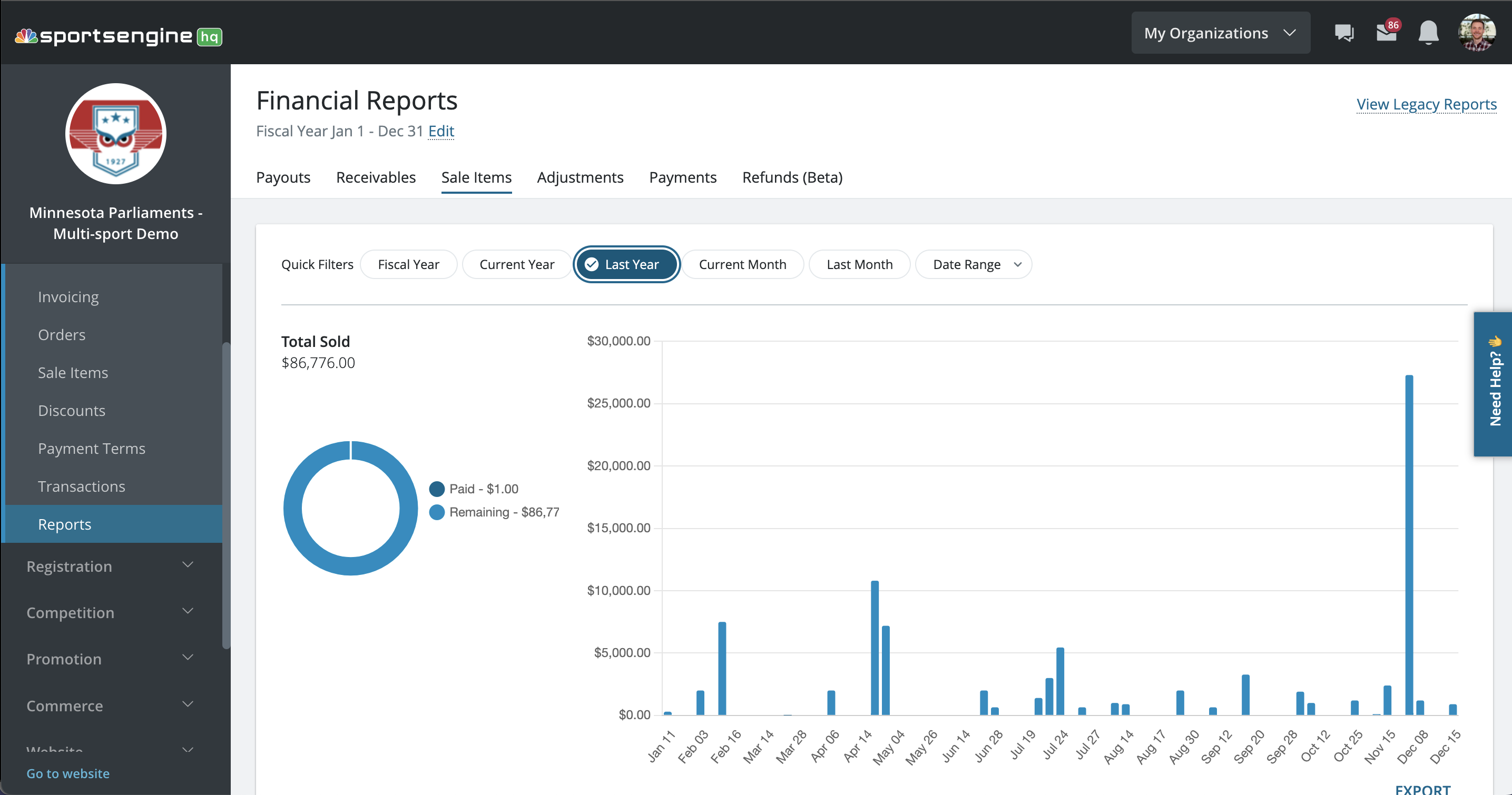 SportsEngine screenshot & Video