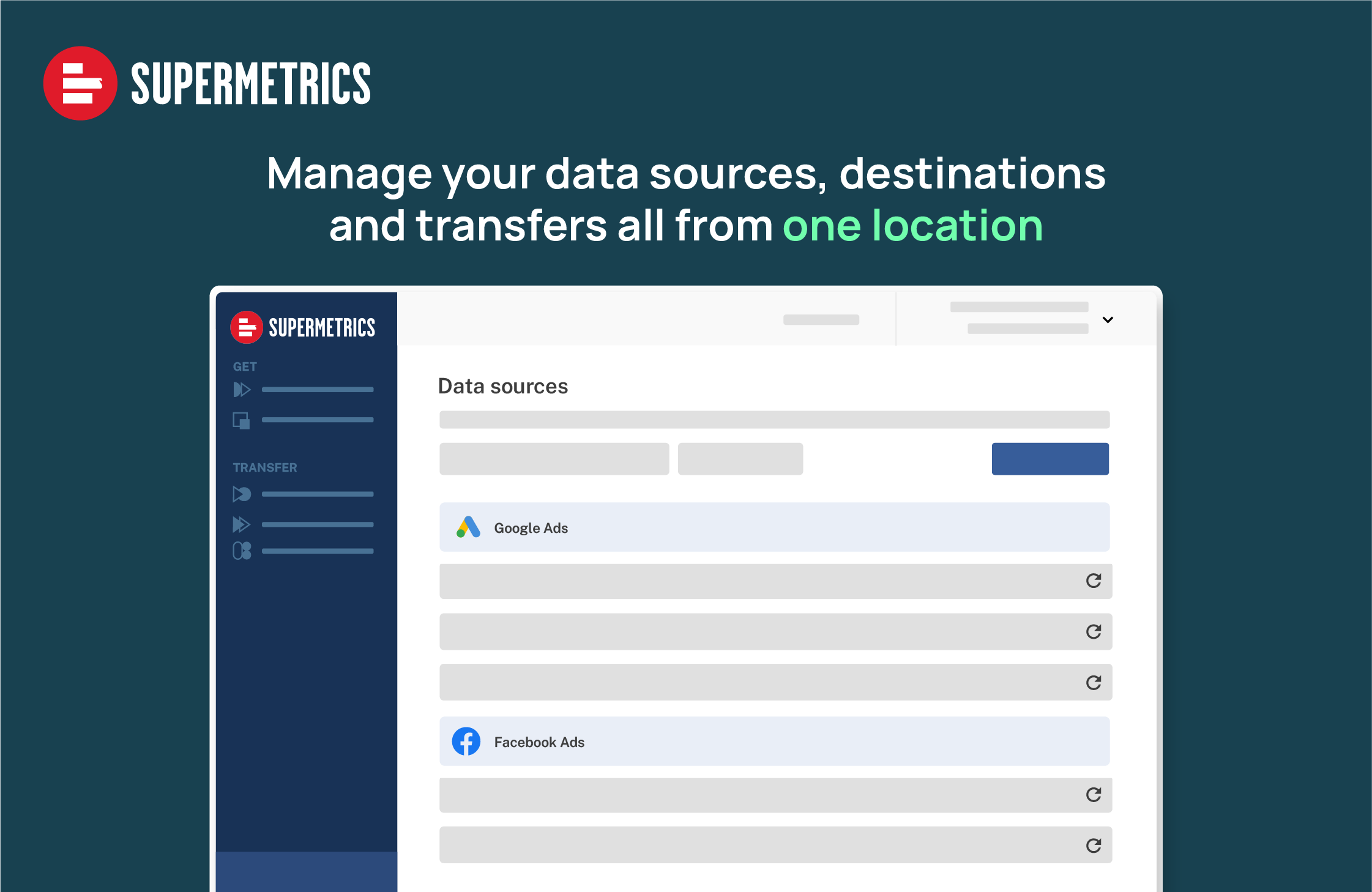 Supermetrics screenshot & Video