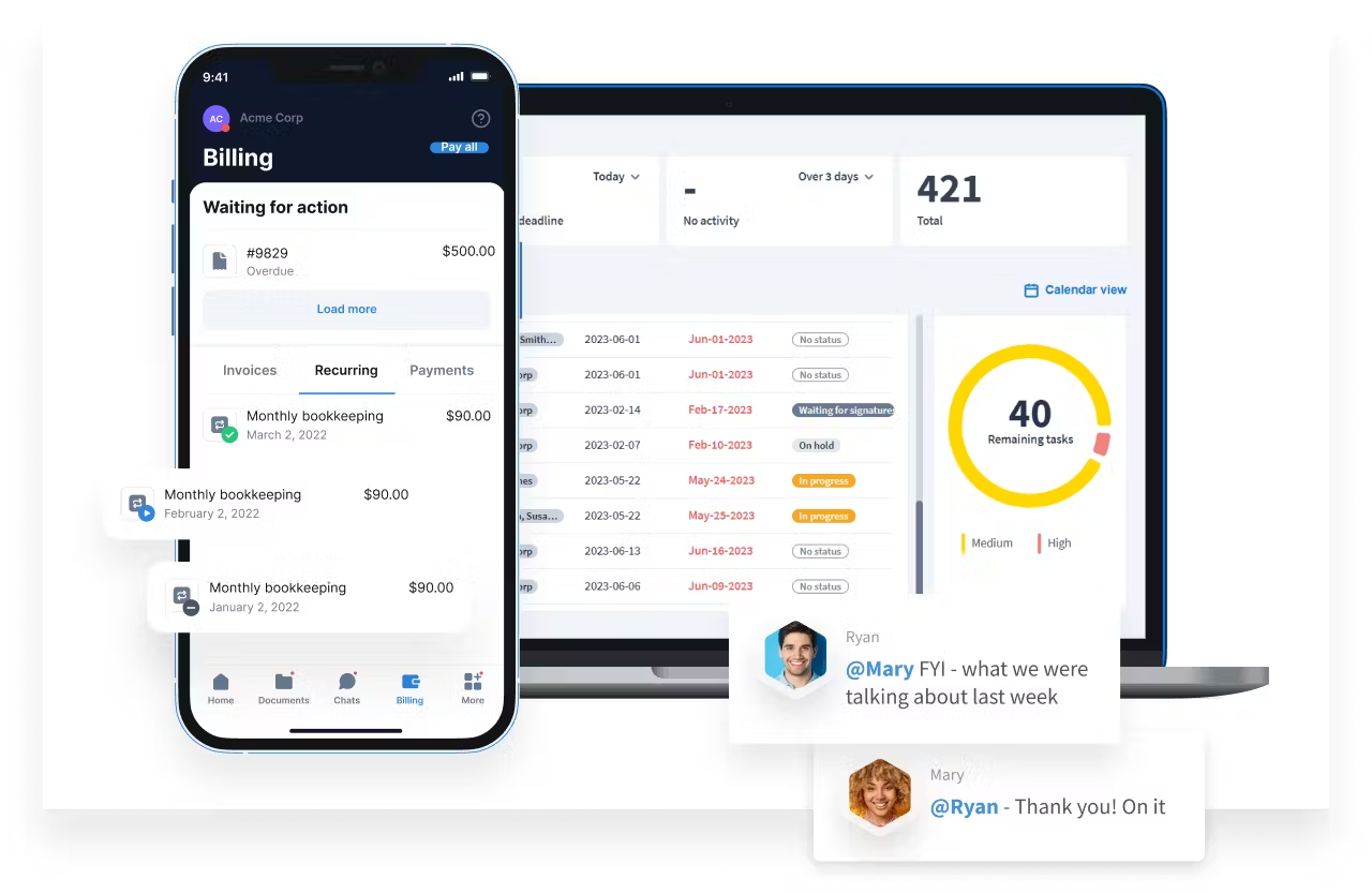 TaxDome screenshot & Video