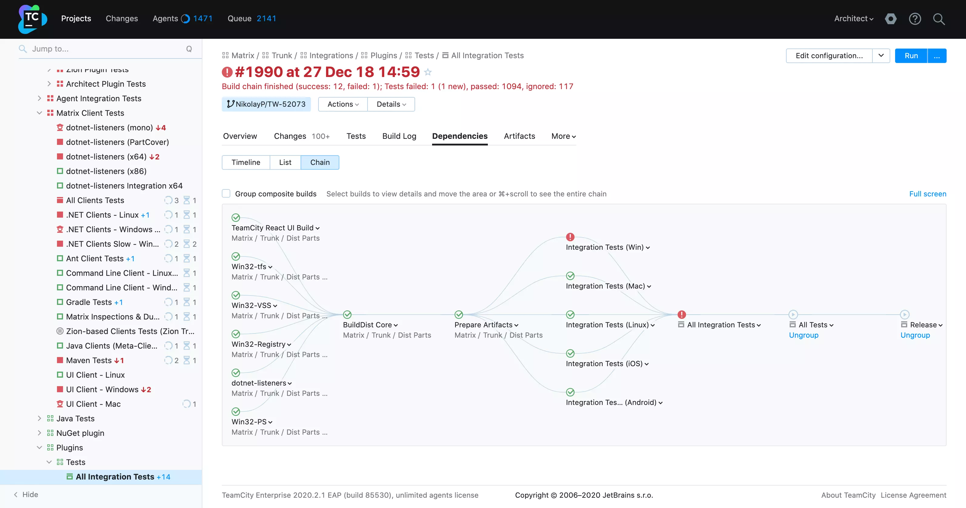 TeamCity screenshot & Video