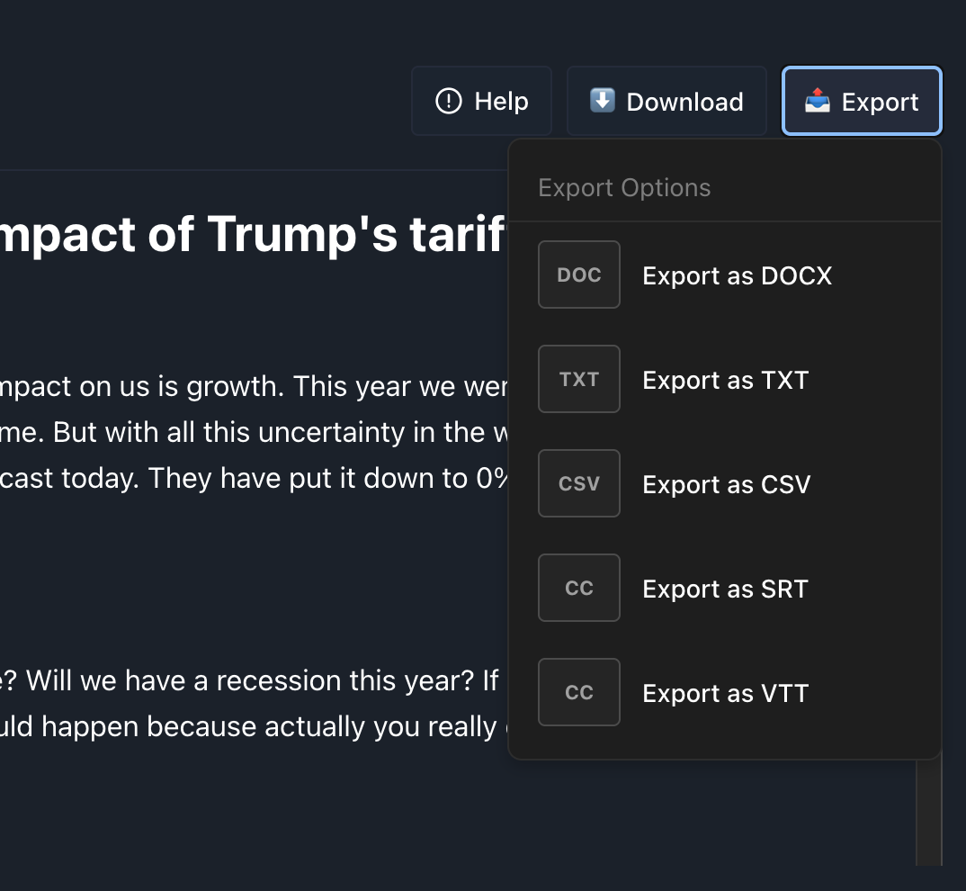 Transpocket screenshot & Video