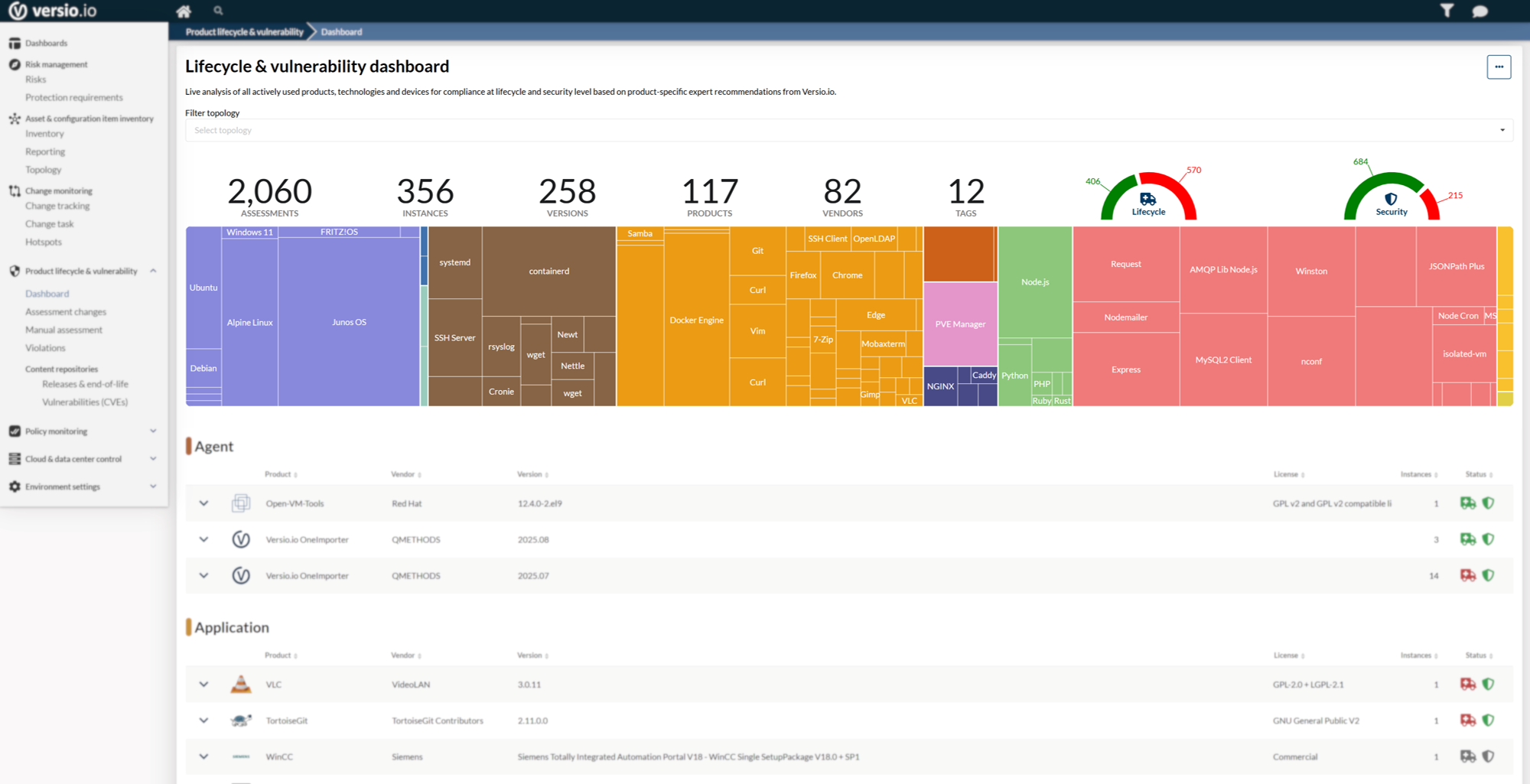 Versio.io screenshot & Video