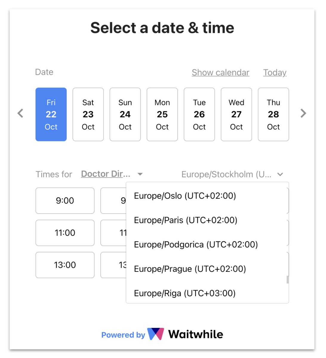 Waitwhile screenshot & Video