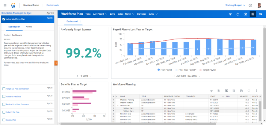 Workday Adaptive Planning screenshot & Video