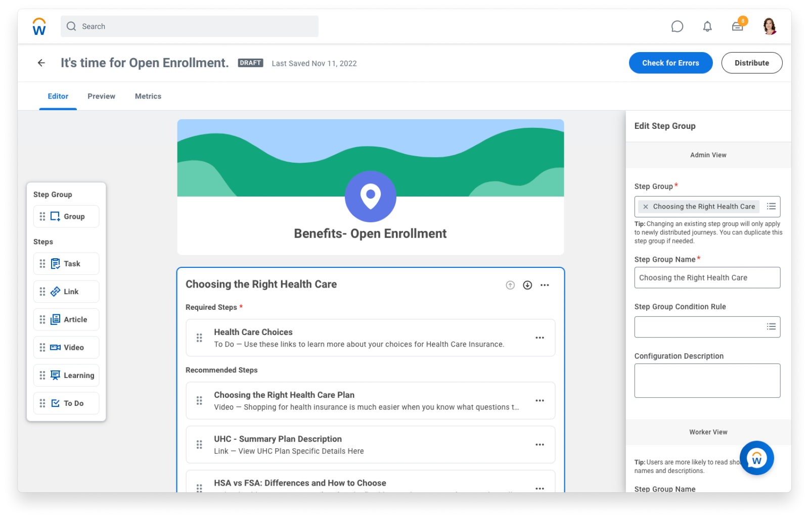 Workday HCM screenshot & Video