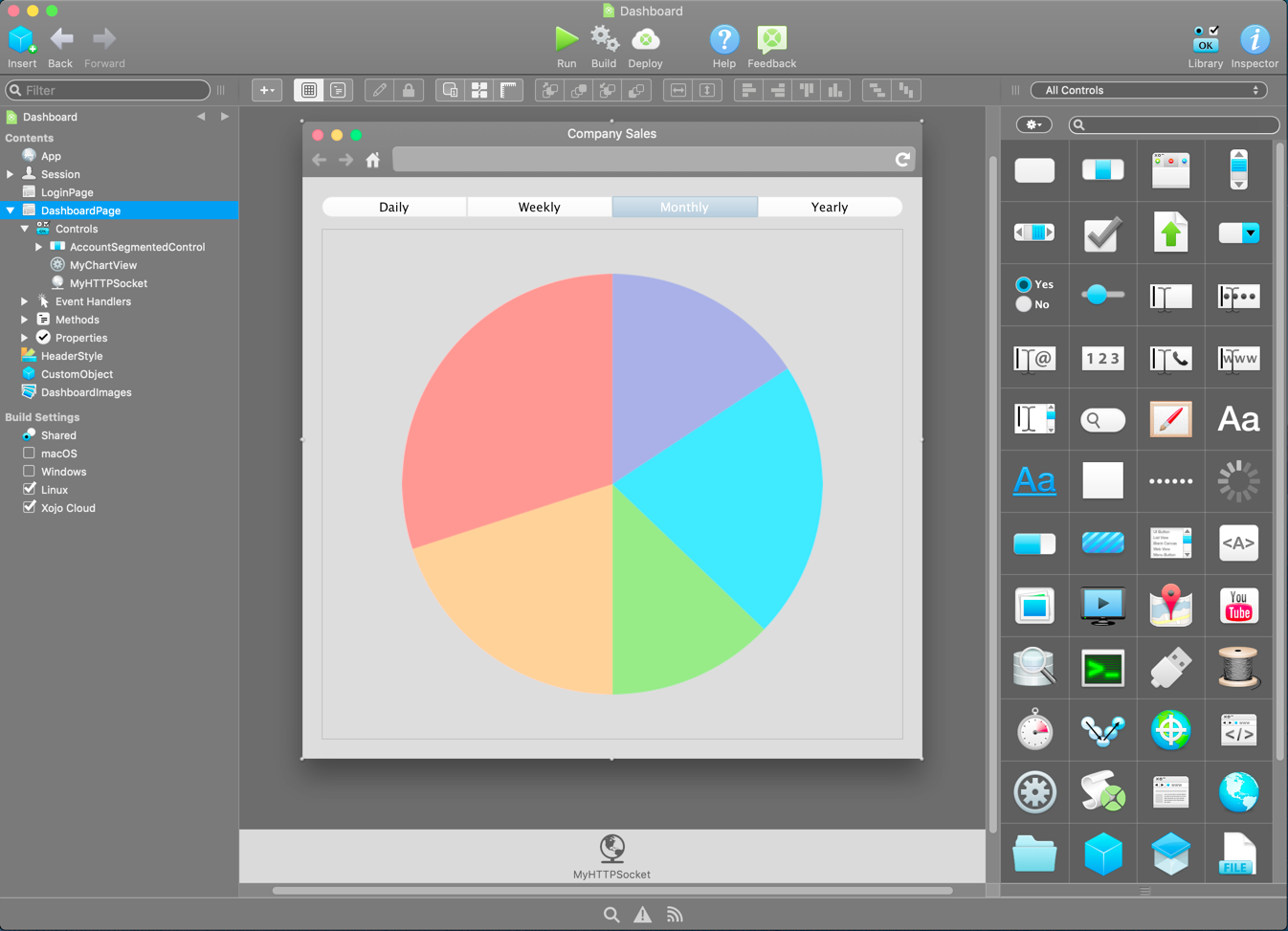 Xojo screenshot & Video