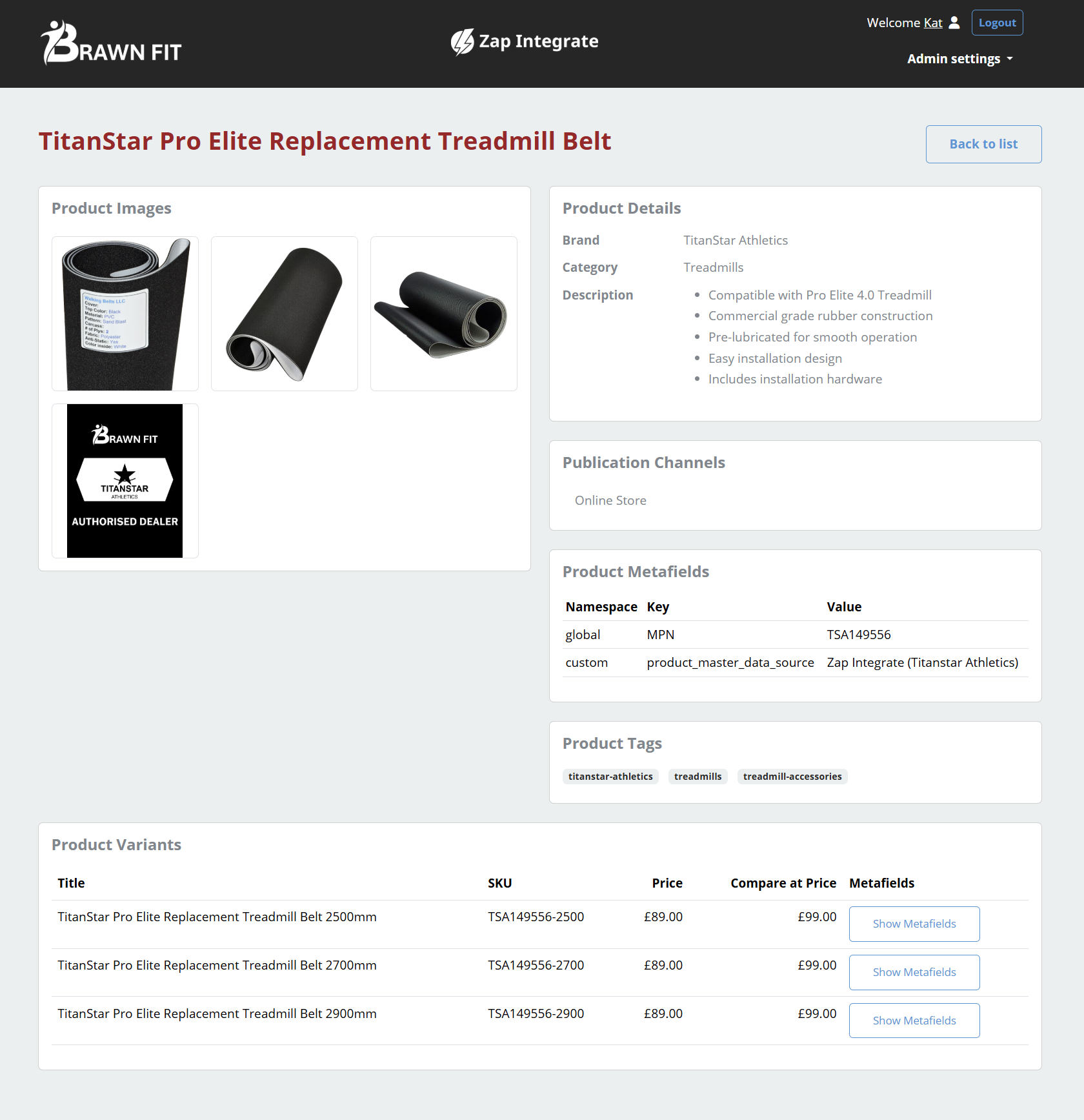 Zap Integrate screenshot & Video