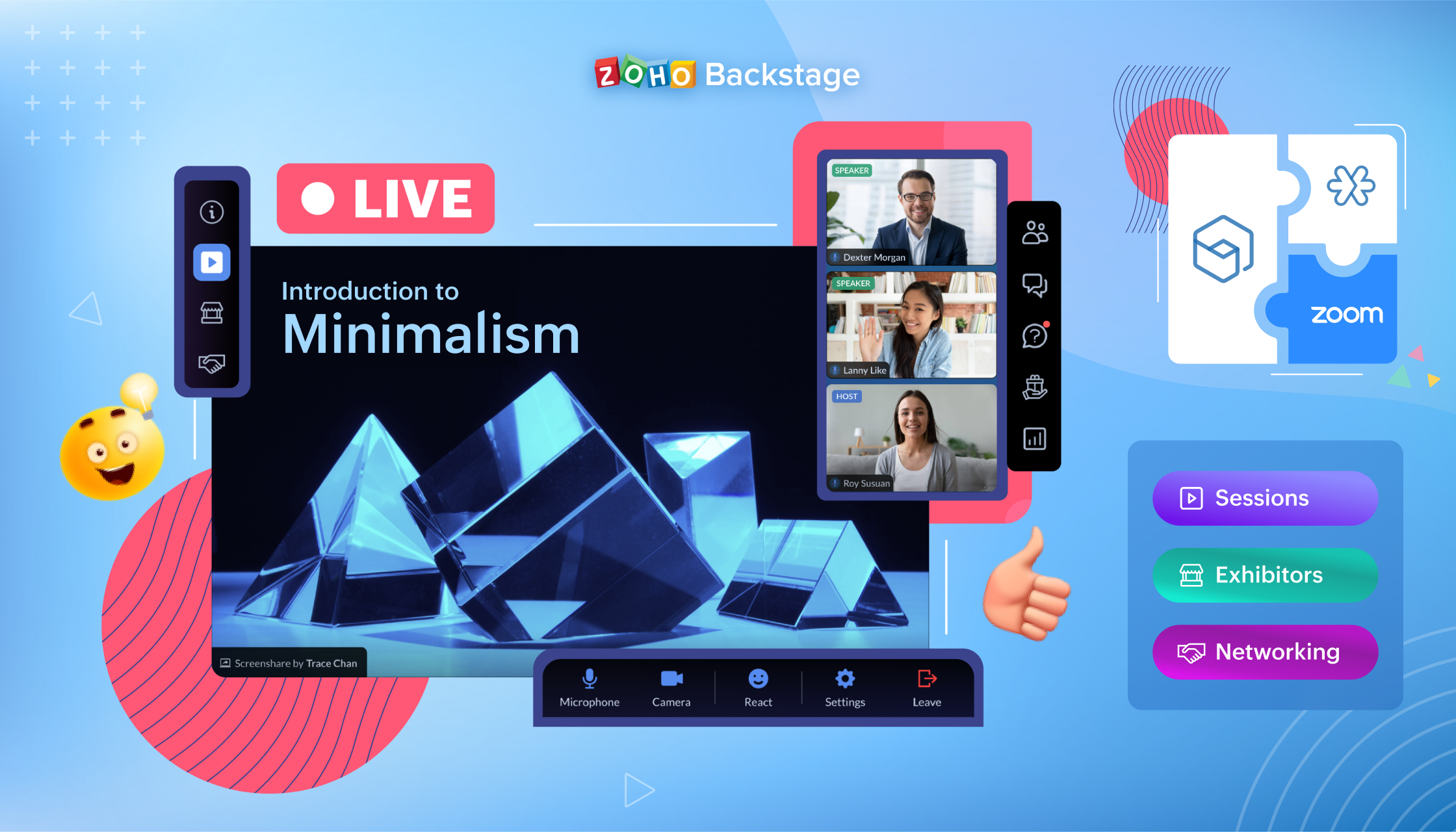 Zoho Backstage screenshot & Video