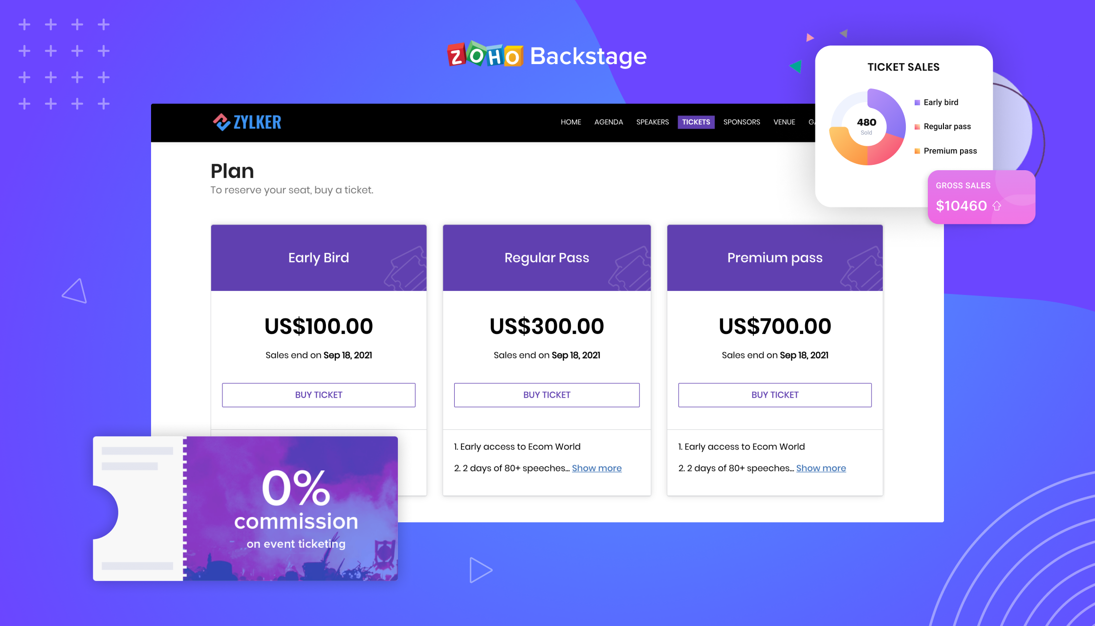 Zoho Backstage screenshot & Video
