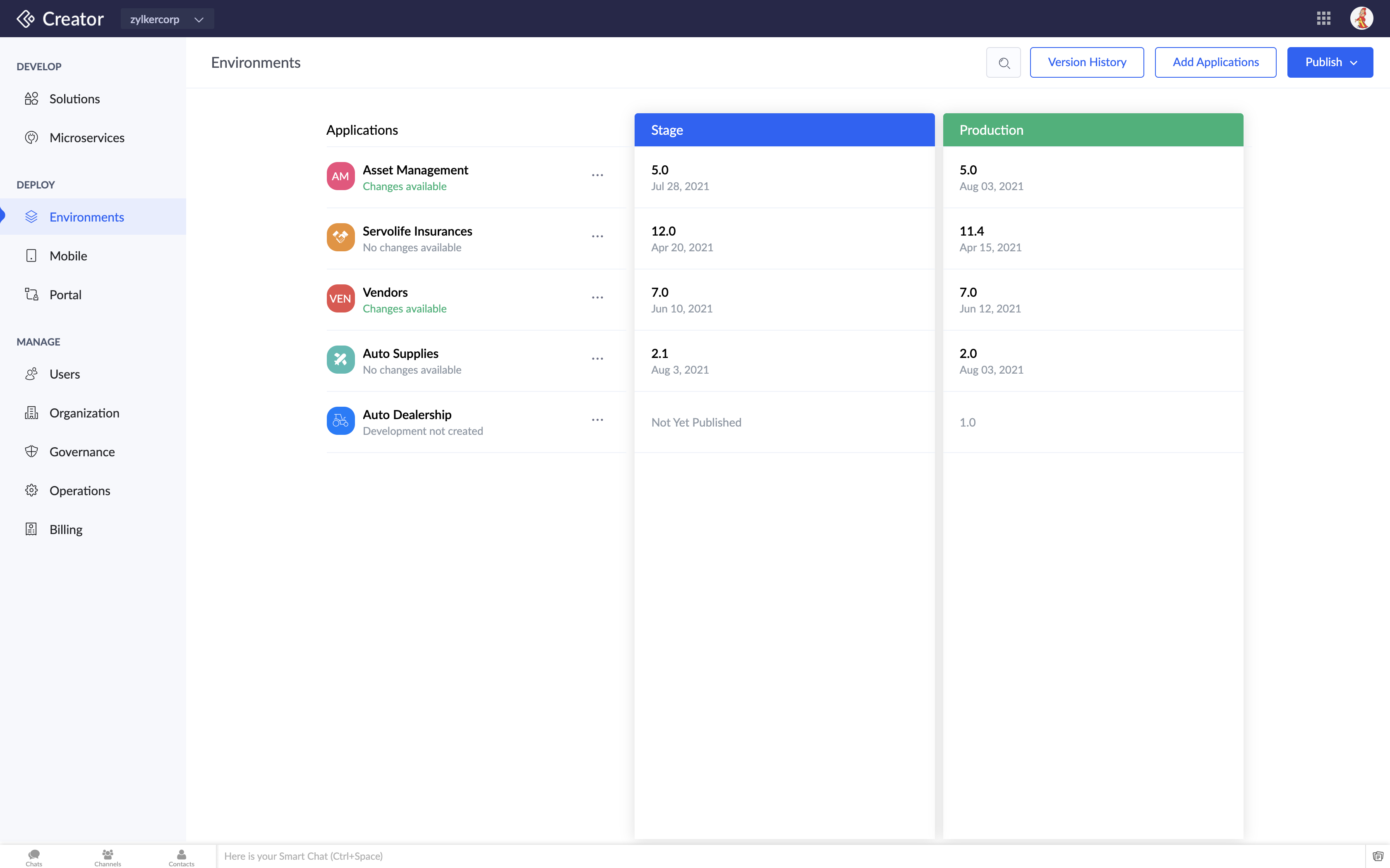 Zoho Creator screenshot & Video