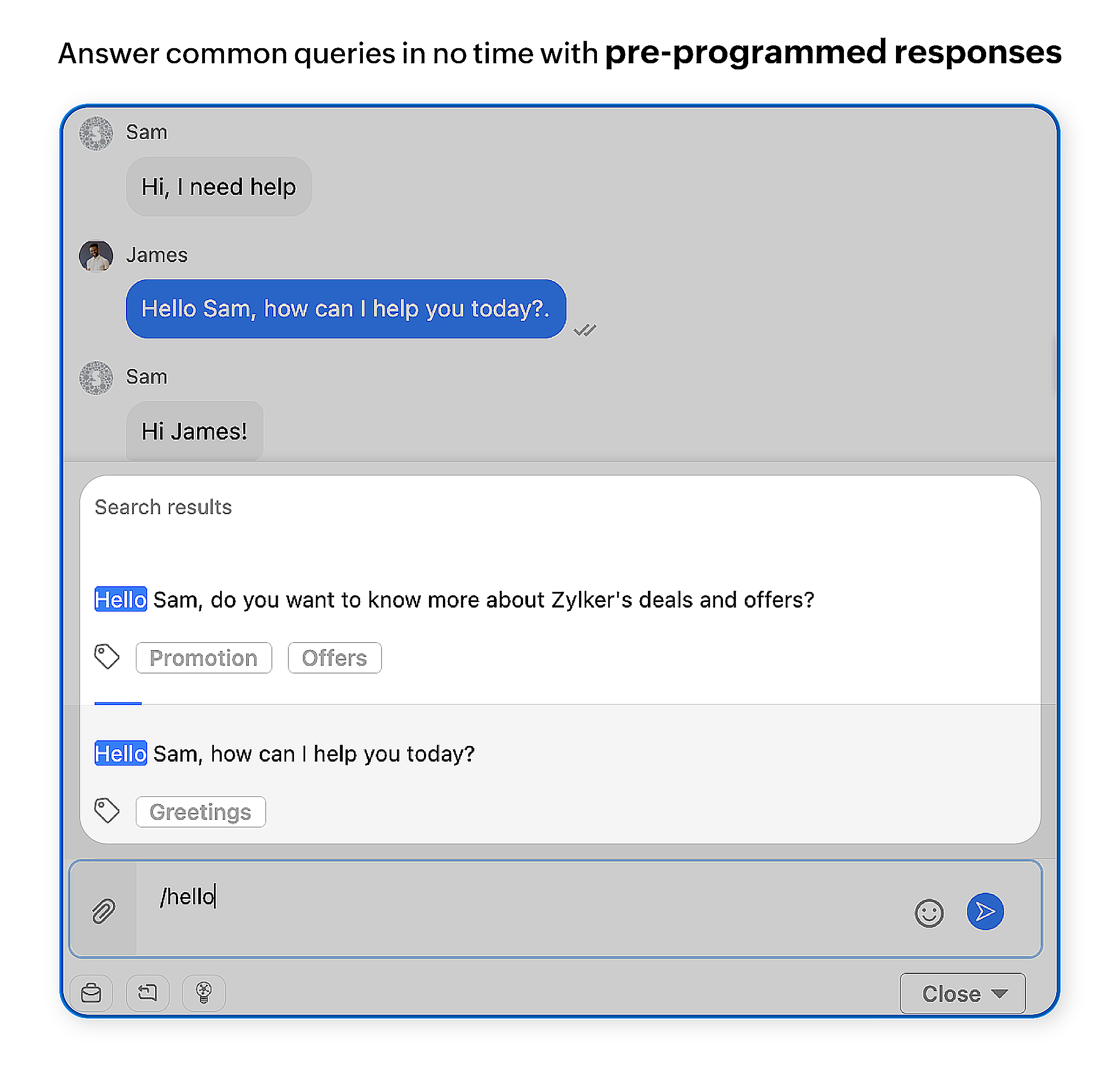 Zoho SalesIQ screenshot & Video