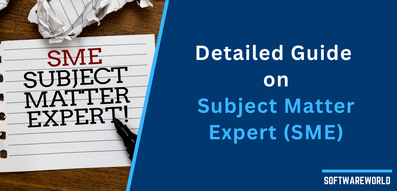 Subject Matter Experts at Work: Skills, Responsibilities, and Challenges
